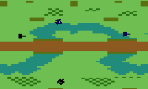 Armor Battle Gameplay (Atari 2600)