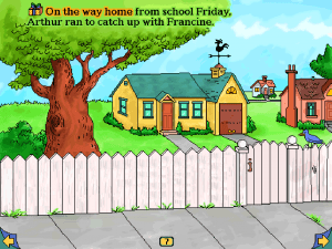 Arthur's Birthday Gameplay (Windows 3.x)