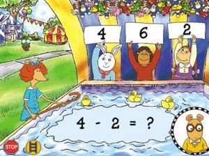 Arthur's Math Games Gameplay (Windows)