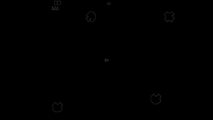 Asteroids Gameplay (Arcade)
