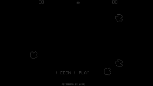 Asteroids Gameplay (Arcade)