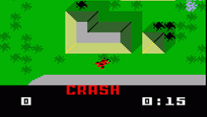 Auto Racing Gameplay (Intellivision)