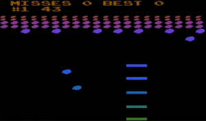 Avalanche Gameplay (Atari 8-bit)