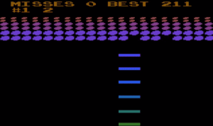 Avalanche Gameplay (Atari 8-bit)
