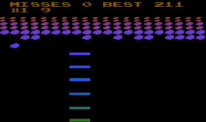 Avalanche Gameplay (Atari 8-bit)
