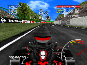 Ayrton Senna Kart Duel 2 Gameplay (PlayStation)