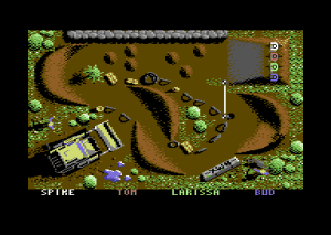 BMX Simulator 2 Gameplay (Commodore 64)