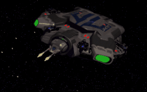 Backlash: A Turret Gunner Simulation Gameplay (DOS)