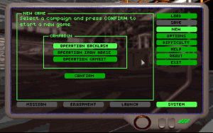 Backlash: A Turret Gunner Simulation Gameplay (DOS)