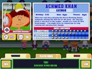 Backyard Baseball 2001 Gameplay (Windows)
