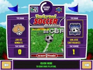 Backyard Soccer MLS Edition Gameplay (Windows)