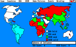 Balance of Power Gameplay (Amiga)