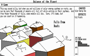 Balance of the Planet Gameplay (DOS)