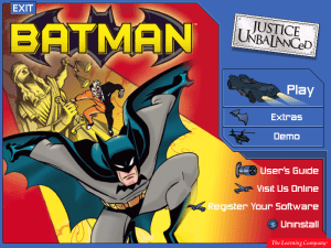 Batman: Justice Unbalanced Gameplay (Windows)