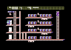 Beer Belly Burt's Brew Biz Gameplay (Commodore 64)