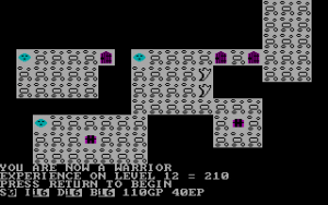 Beneath Apple Manor Gameplay (DOS)