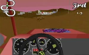 Big Red Racing Gameplay (DOS)