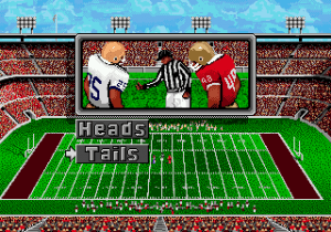 Bill Walsh College Football '95 Gameplay (Genesis)