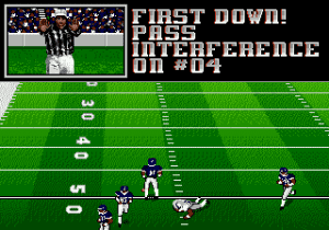 Bill Walsh College Football '95 Gameplay (Genesis)