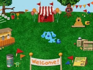 Blue's Clues: Blue's 123 Time Activities Gameplay (Windows)