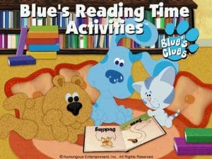 Blue's Clues: Blue's Reading Time Activities Gameplay (Windows)