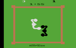 Boxing Gameplay (Atari 2600)