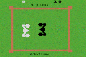 Boxing Gameplay (Atari 2600)