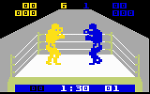 Boxing Gameplay (Intellivision)