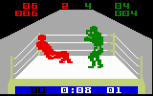Boxing Gameplay (Intellivision)