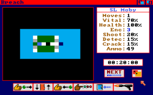 Breach Gameplay (Amiga)