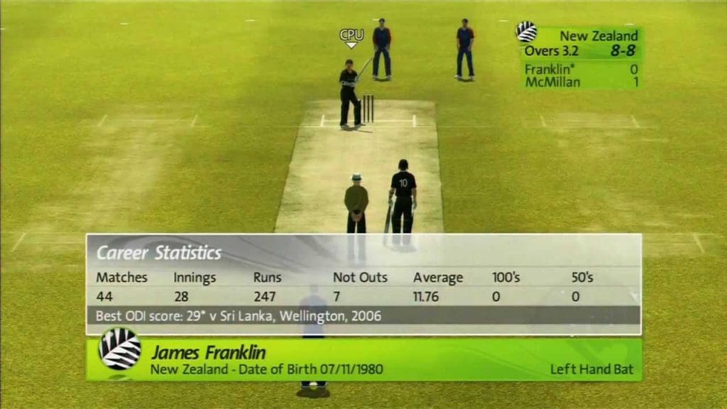 Brian Lara International Cricket 2007 Game Cover