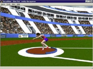 Bruce Jenner's World Class Decathlon Gameplay (Windows)
