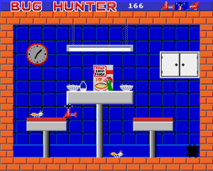 Bug Hunter / Moon Dash Gameplay (Acorn Archimedes)