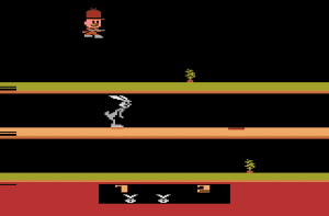 Bugs Bunny Gameplay (Atari 2600)