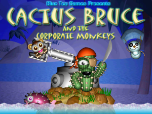 Cactus Bruce and the Corporate Monkeys Gameplay (Windows)