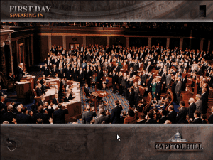 Capitol Hill Gameplay (Windows 3.x)