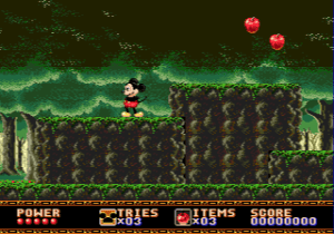 Castle of Illusion Starring Mickey Mouse Gameplay (Genesis)
