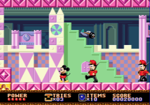 Castle of Illusion Starring Mickey Mouse Gameplay (Genesis)