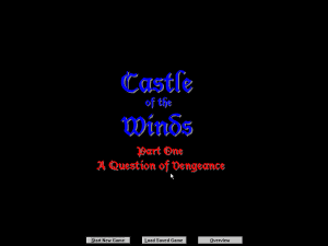 Castle of the Winds Gameplay (Windows 3.x)