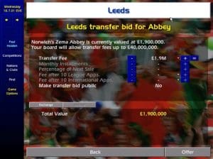 Championship Manager: Season 01/02 Gameplay (Windows)