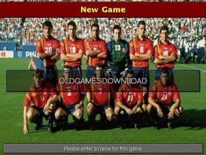 Championship Manager 2 Gameplay (DOS)