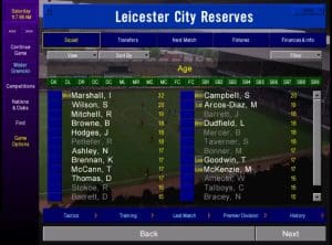 Championship Manager 3 Gameplay (Windows)