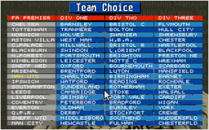Championship Manager 93/94 Gameplay (DOS)