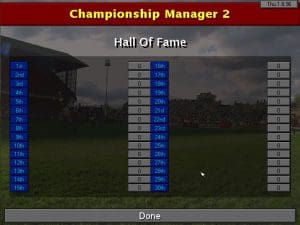 Championship Manager 96/97 Gameplay (DOS)