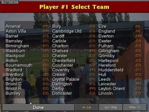 Championship Manager 96/97 Gameplay (DOS)
