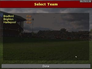 Championship Manager 96/97 Gameplay (DOS)