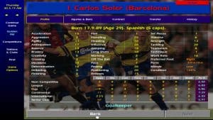 Championship Manager 99/00 Gameplay (Windows)