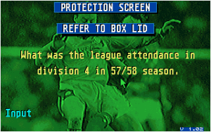 Championship Manager Gameplay (DOS)
