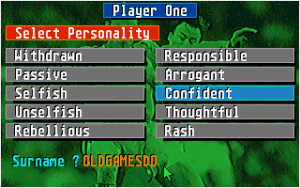 Championship Manager Gameplay (DOS)
