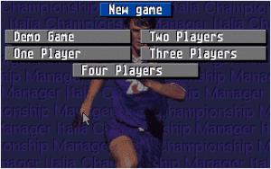 Championship Manager Italia Gameplay (DOS)